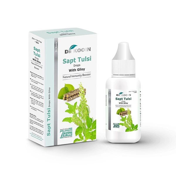 DR KOOIN Sapt Tulsi Drops With Giloy