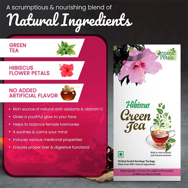 Hibiscus Green Tea