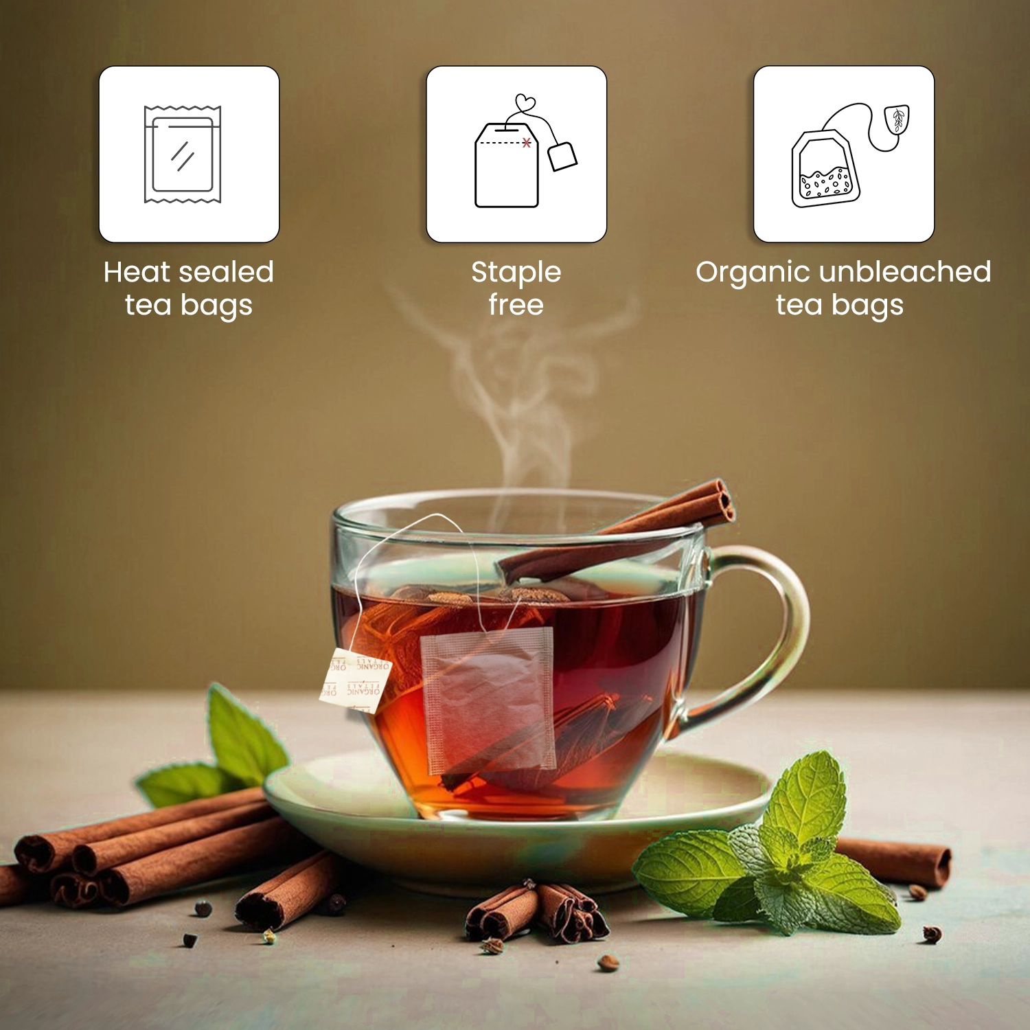 Refreshing Mint Green Tea